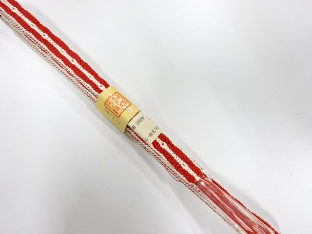 未使用品　正絹　手組帯締め